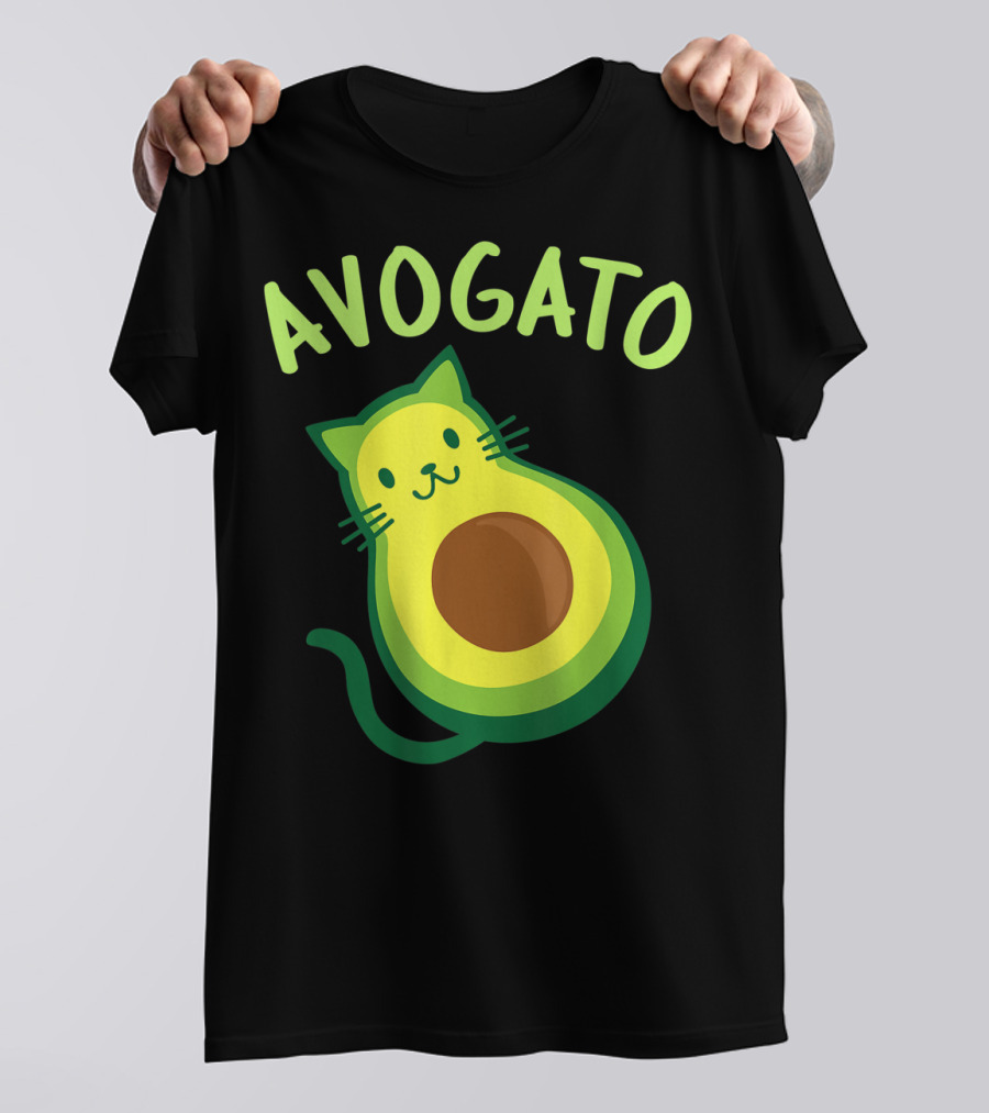 Avogato Cat Avocado Cinco De Mayo T-Shirt
