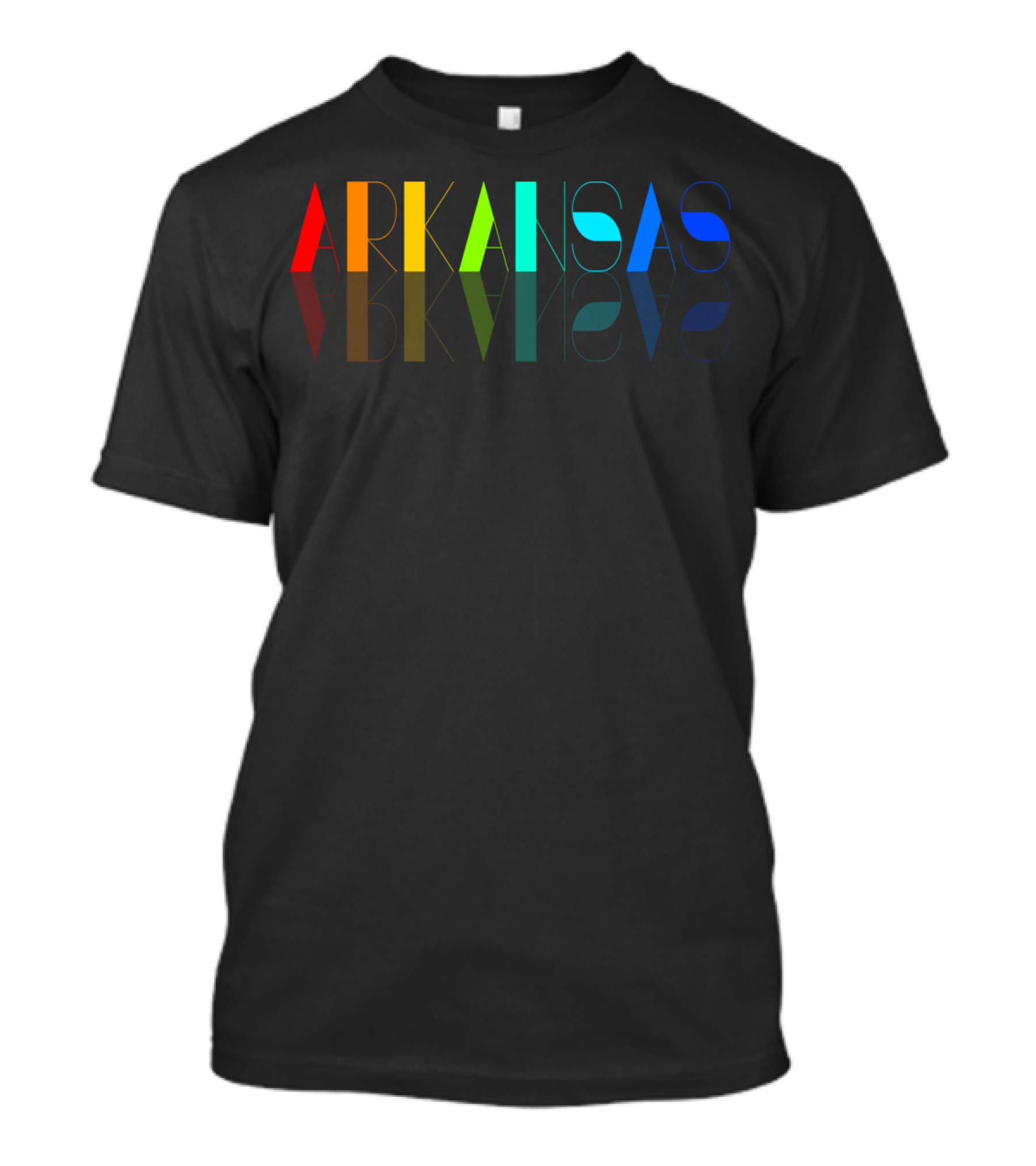Arkansas Ozark Natural State Colorful Reflections T-Shirt