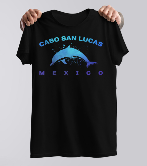 Cabo San Lucas Mexico Dolphin Beach Scuba Adventure T-Shirt