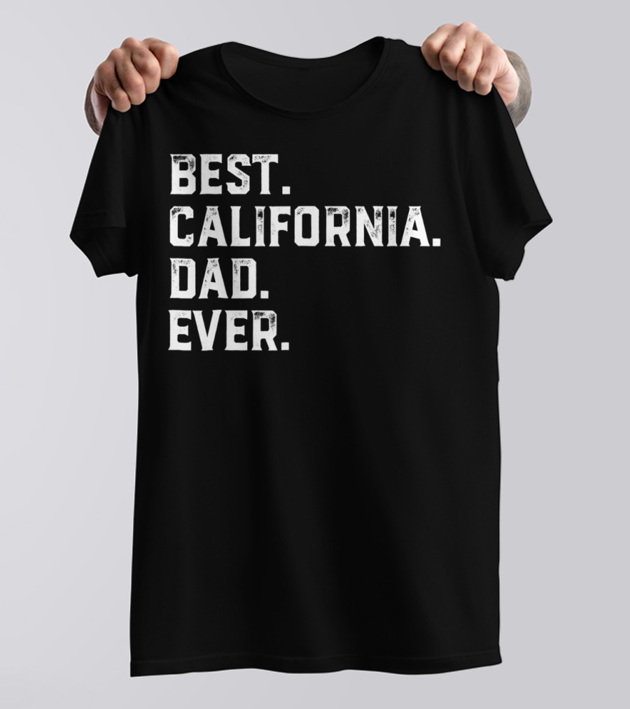 BEST CALIFORNIA DAD EVER DAY93 T-Shirt