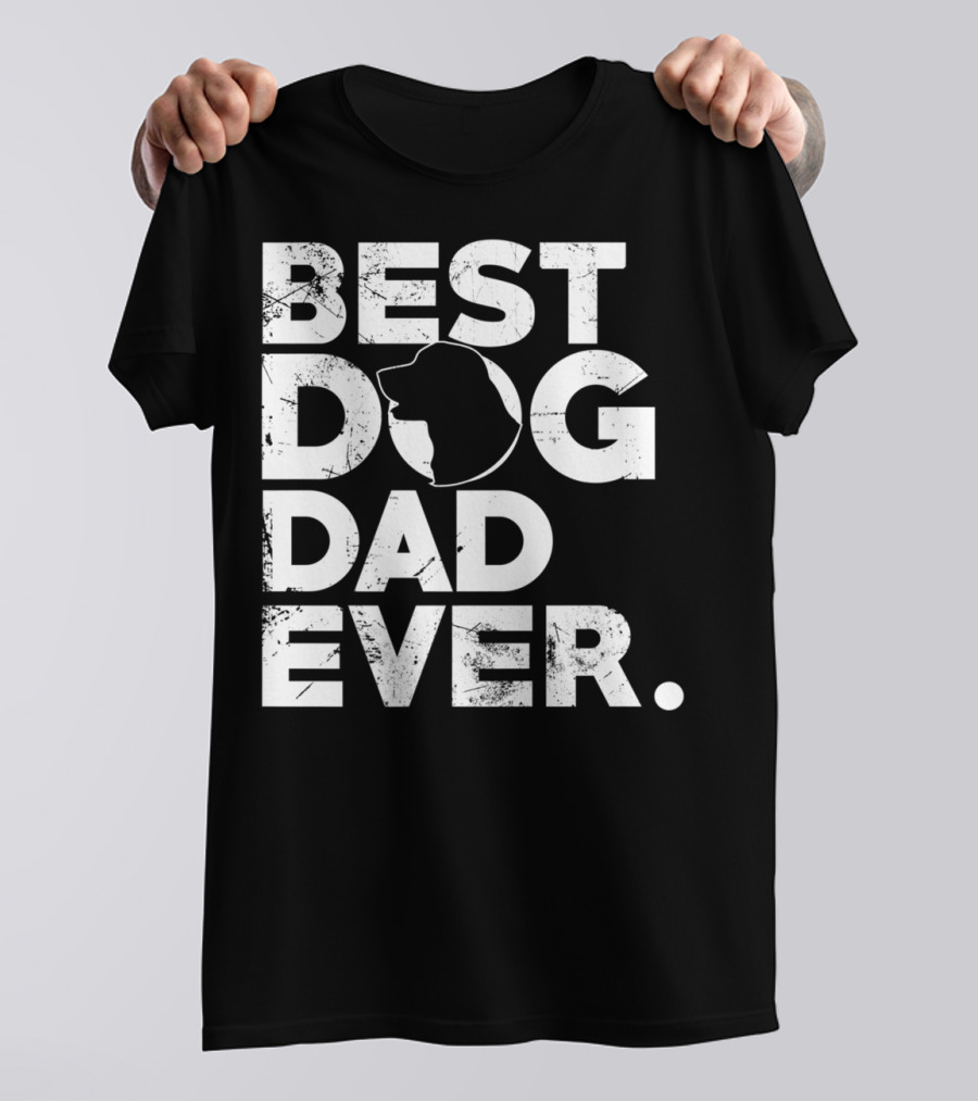 Best Golden Retriever Dog Dad Ever T-Shirt
