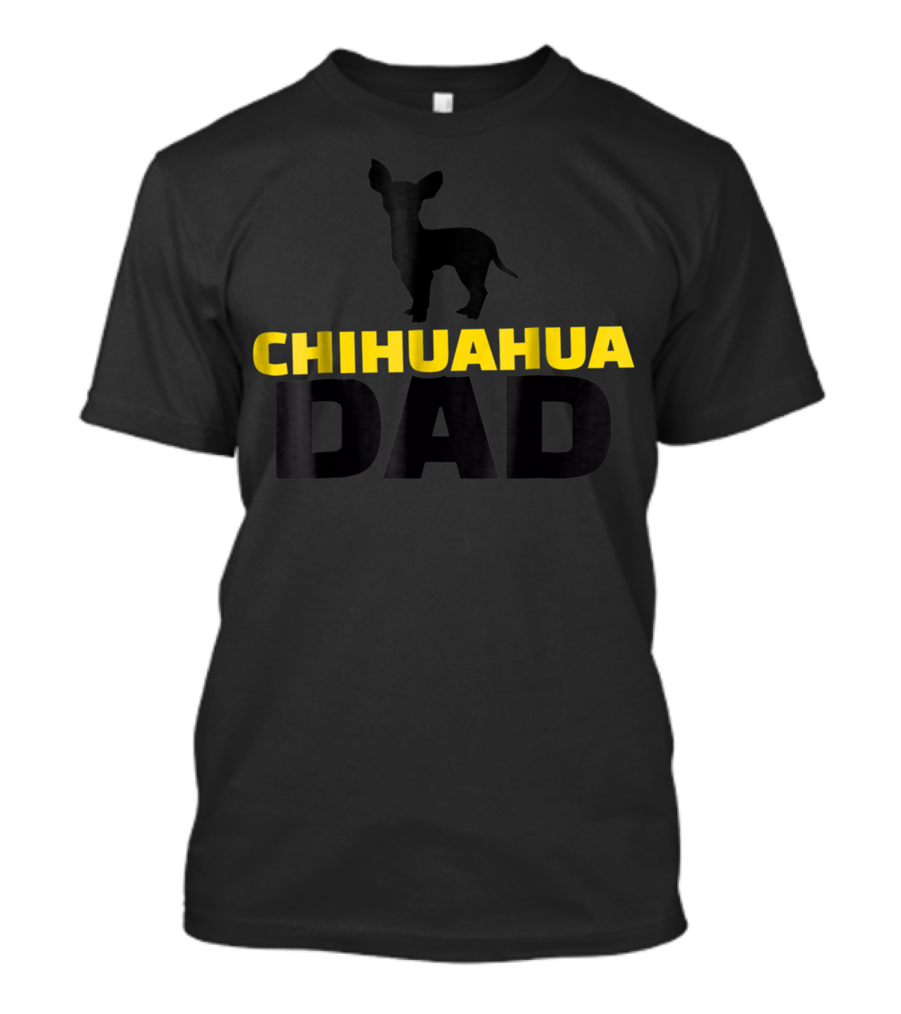 Chihuahua Dad Silhouette T-Shirt