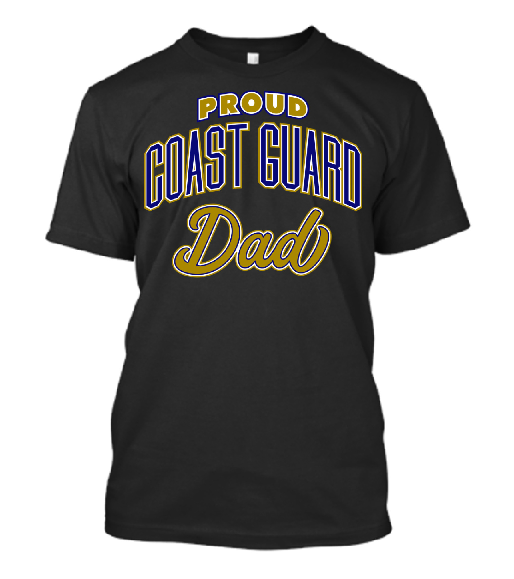 Proud Coast Guard Dad T-Shirt