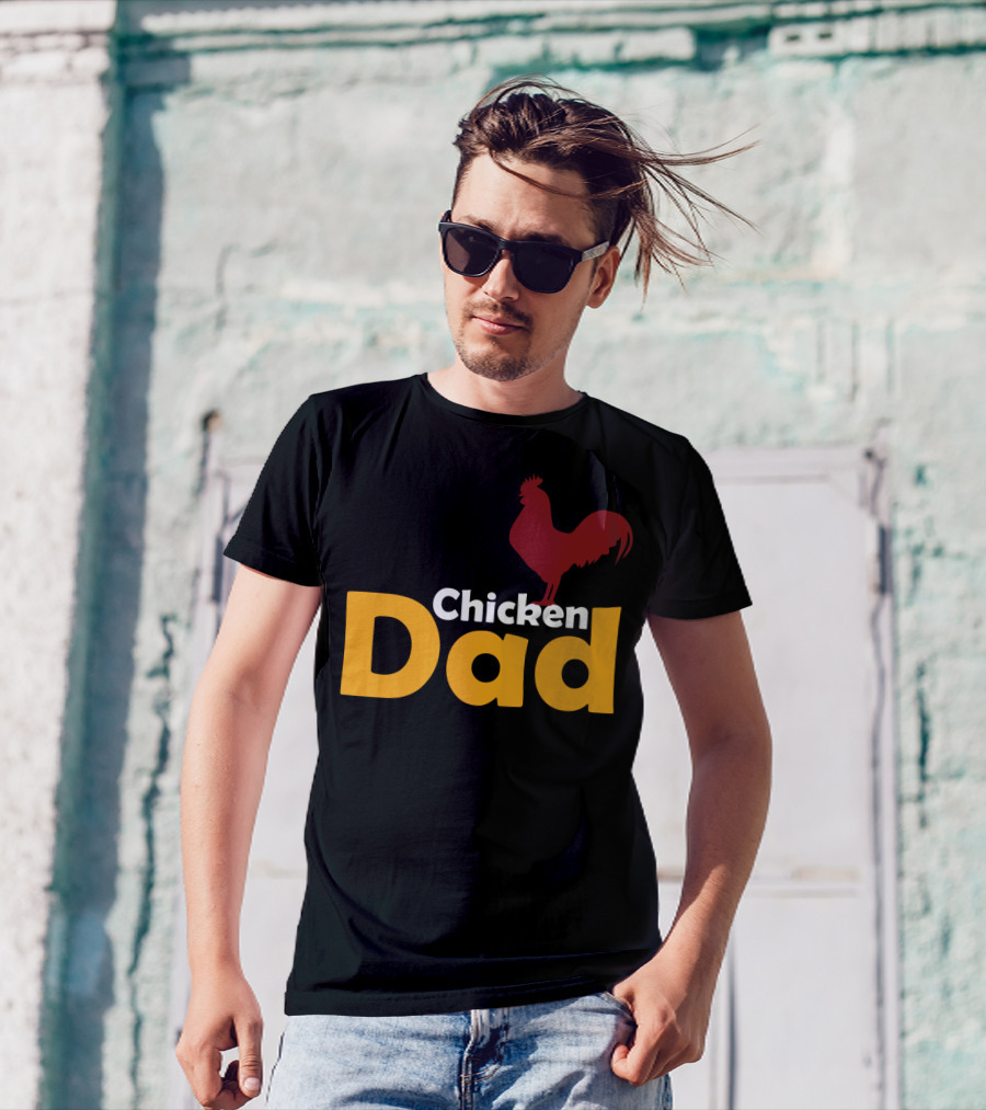 Chicken Dad Funny Lover Themed Chicken Dad T-Shirt
