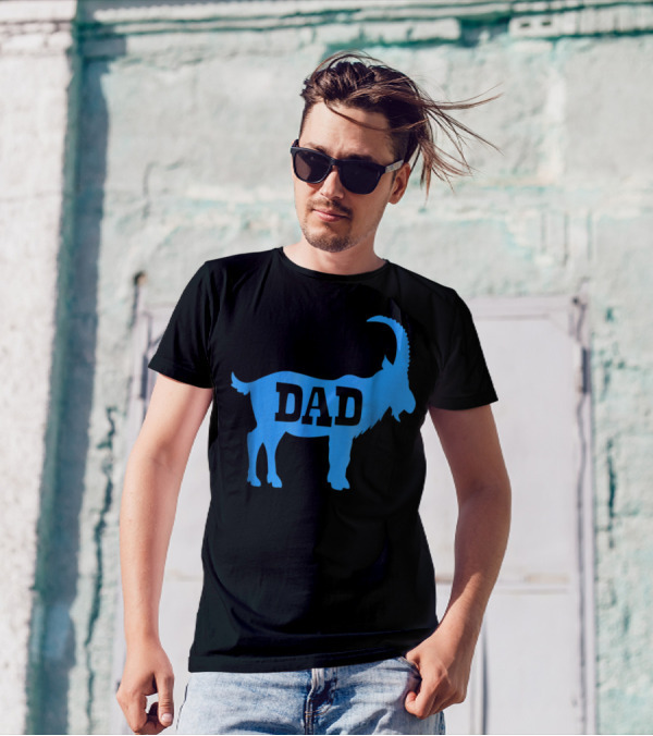 DAD GOAT Greatest Of All Time Birthday T-Shirt