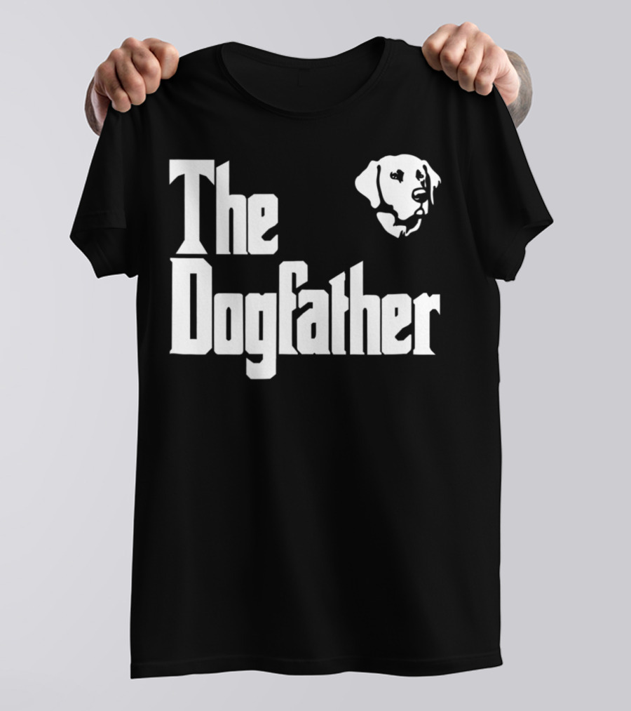 The Dogfather Labrador Dad Birthday T-Shirt