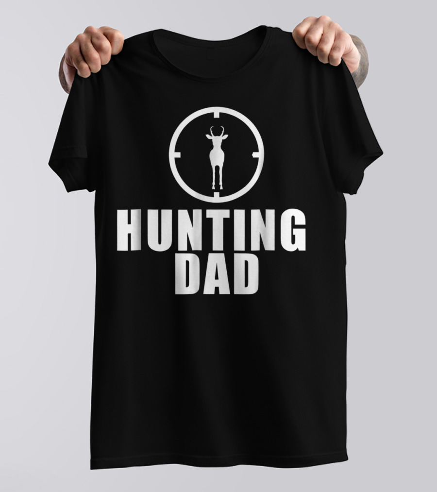 Hunting Dad Mens Birthday T-Shirt