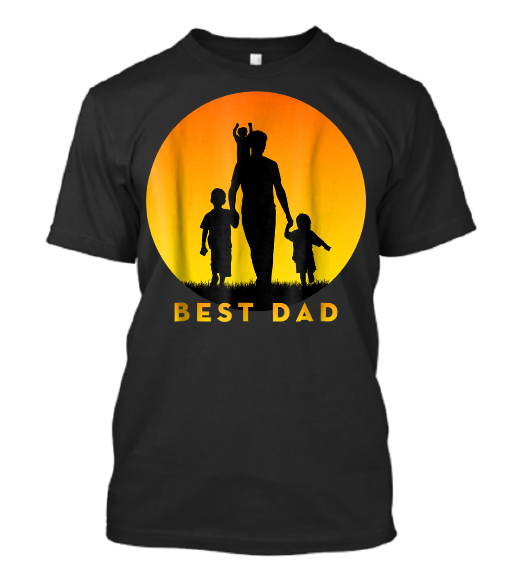 BEST BEST DAD Of 3 Kids Cool T-Shirt