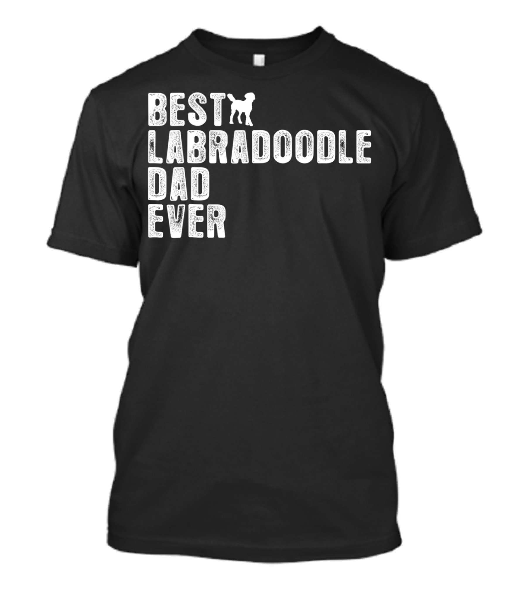 BEST LABRADOODLE DAD EVER PUPPY PAW PRIDE T-Shirt