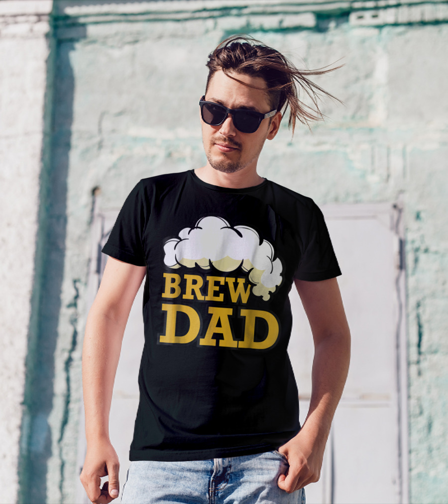 Brew Dad Beer Foam Festival Oktoberfest T-Shirt
