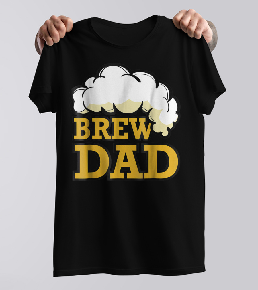 Brew Dad Beer Foam Festival Oktoberfest T-Shirt