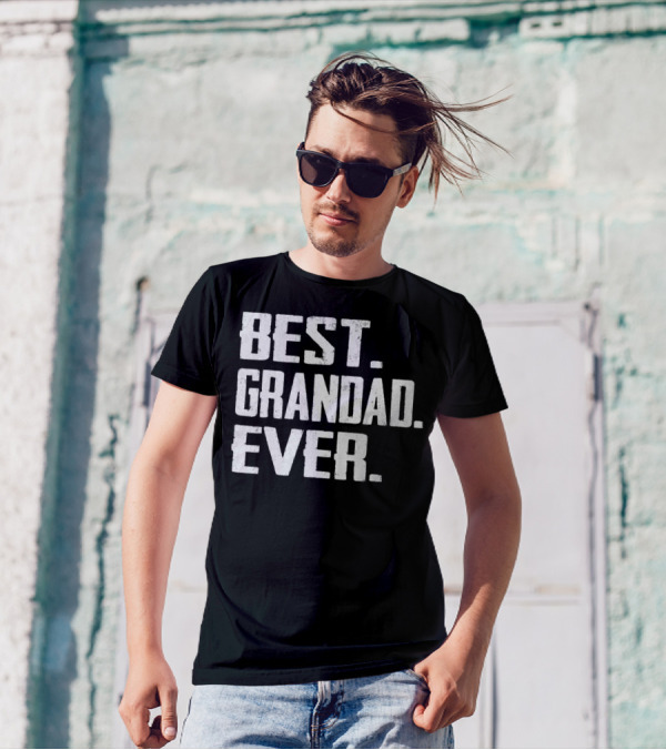 Best Grandad Ever Birthday T-Shirt