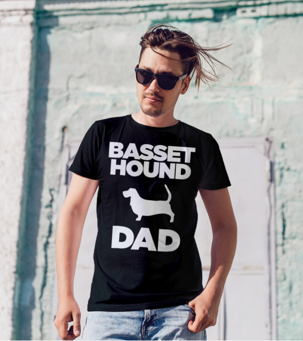 Basset Hound Dad T-Shirt