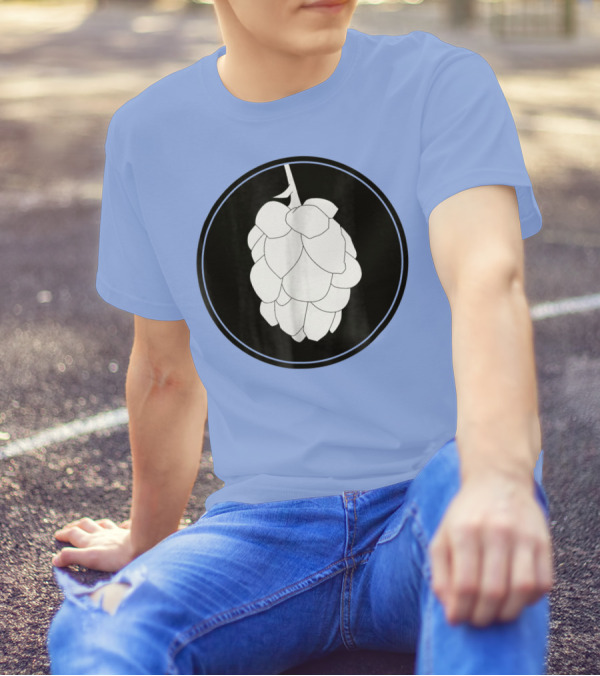 BIRTHDAY Craft Beer Hops Leaf Brewing Dad27 Hops Cone T-Shirt