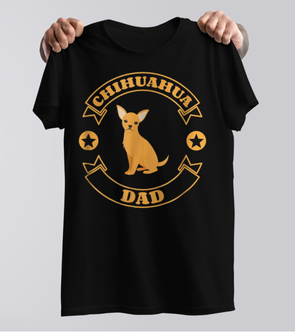 Chihuahua Dad Proud Master Lover Holidays38 T-Shirt