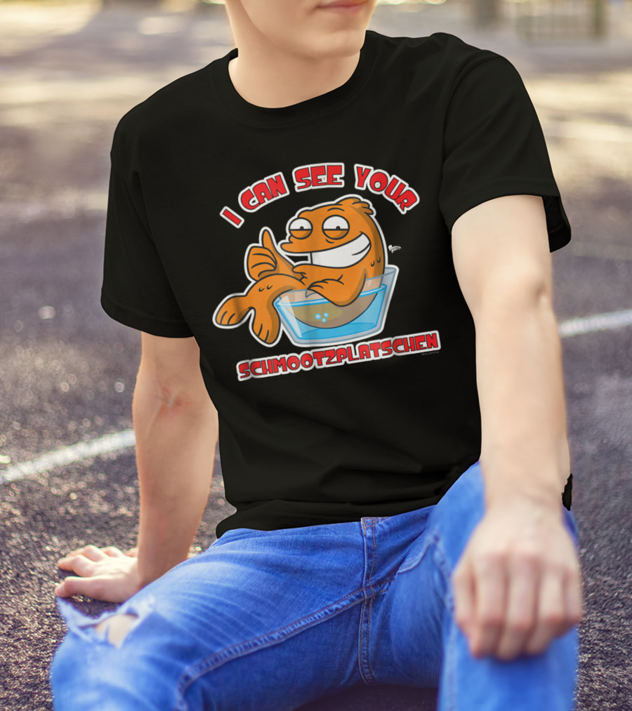 I Can See Your Schmootzplatschen American Dad Fish T-Shirt