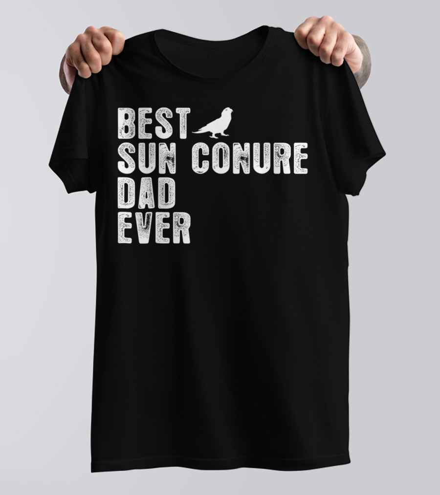 BEST SUN CONURE DAD EVER BIRD ICONIC T-Shirt