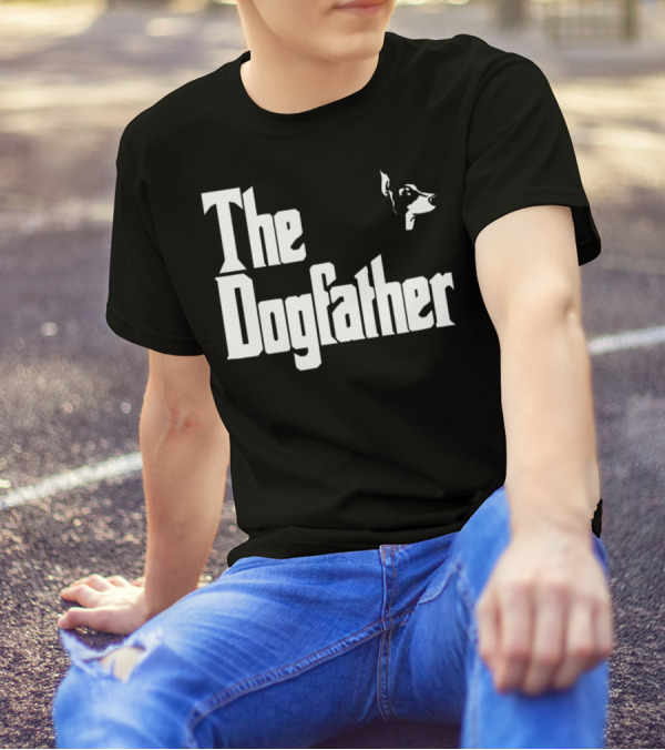 Doberman Pinscher Dad The Dogfather Birthday T-Shirt