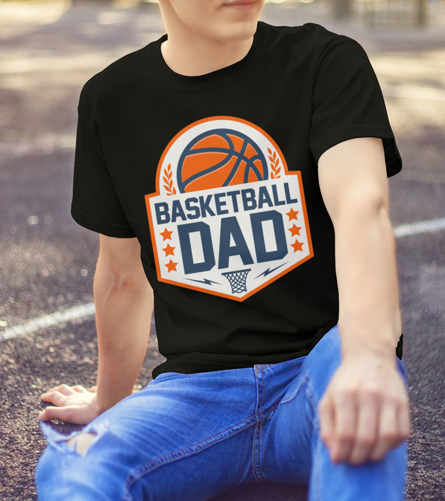Basketball Dad Birthday Gift Sports T-Shirt