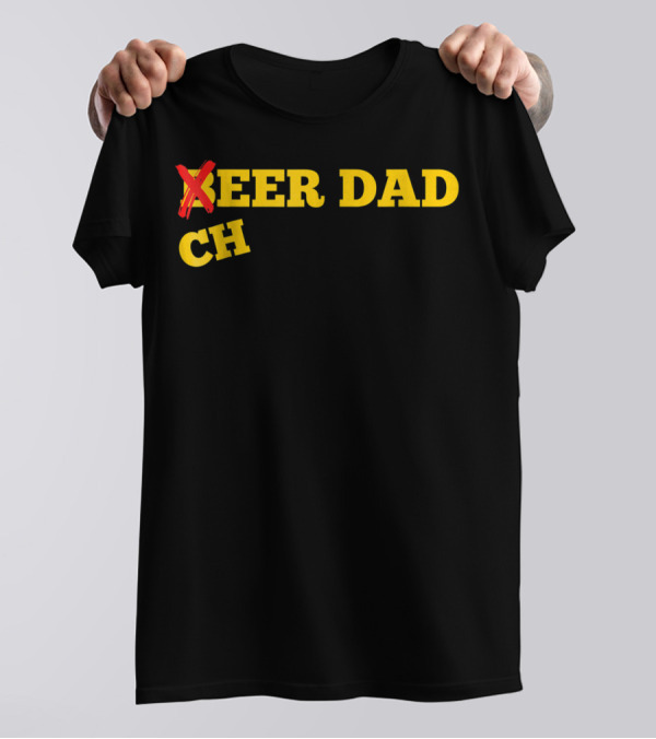Cheer Dad Not Beer Dad Cheer Dad T-Shirt
