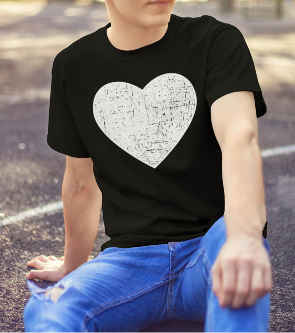 Baseball Heart For Softball Kids Team T-Shirt
