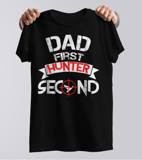 Dad First Hunter Second Duck Hunting Dad Idea15 T-Shirt