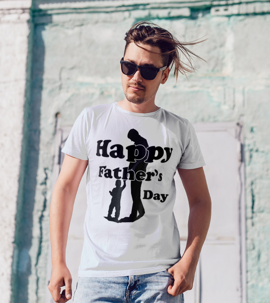 Father's Day Happy Funny Dad Is My Best Person43 T-Shirt