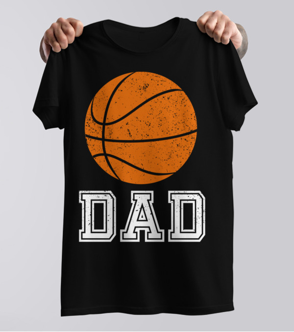 Basketball Dad Baller Dads Dad Ball T-Shirt