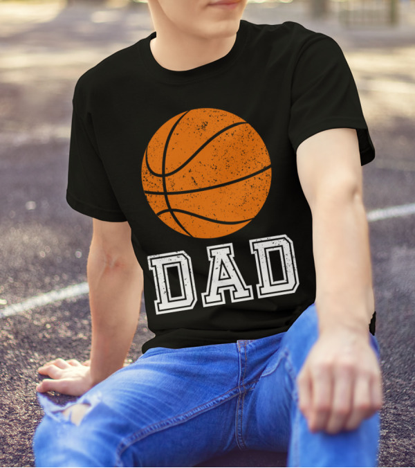 Basketball Dad Baller Dads Dad Ball T-Shirt