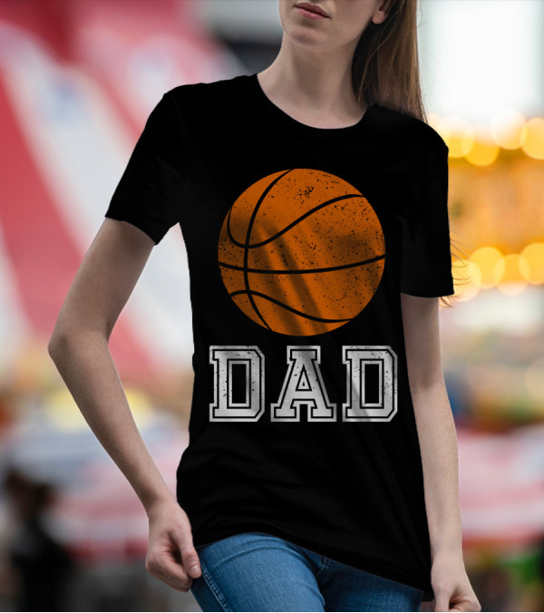 Basketball Dad Baller Dads Dad Ball T-Shirt