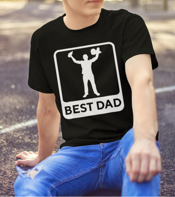 BEST DAD Funny New Cool Dad T-Shirt