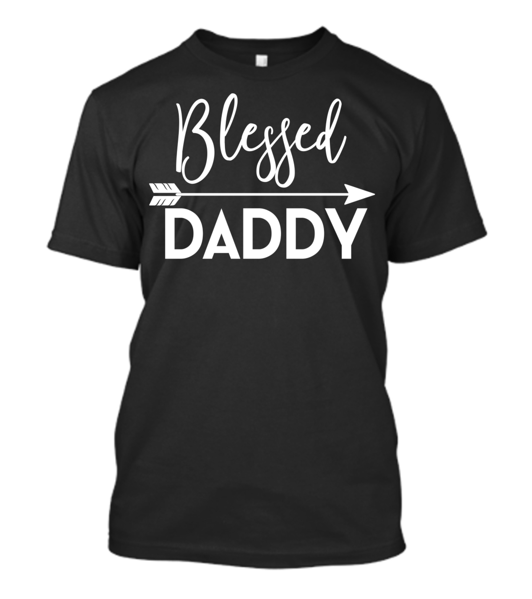 Blessed Daddy Arrow Expecting Dad T-Shirt