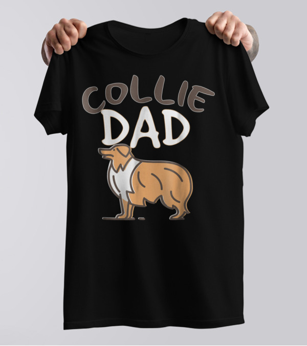 Collie Dad Owner Men Dog Lover 47 T-Shirt