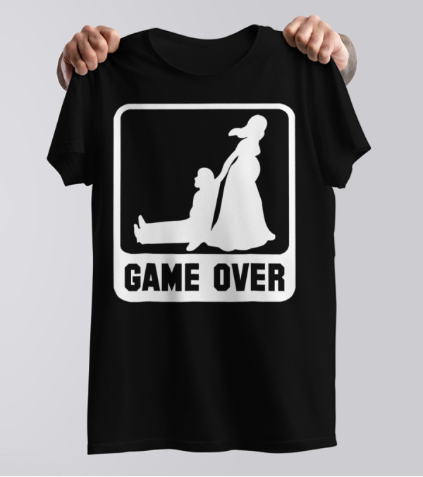 Game Over Wedding Humor T-Shirt