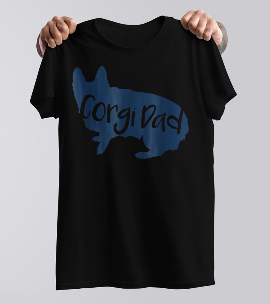 Corgi Dad CorgiLover Dog T-Shirt