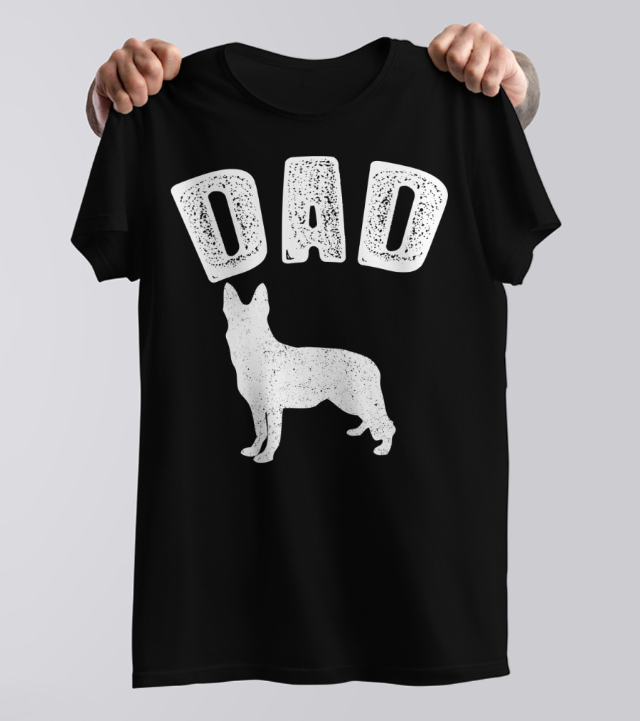 DAD GERMAN SHEPARD Matching Family T-Shirt