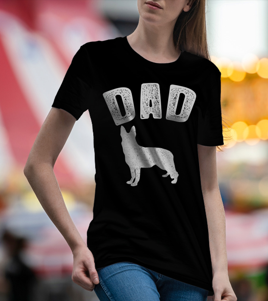 DAD GERMAN SHEPARD Matching Family T-Shirt