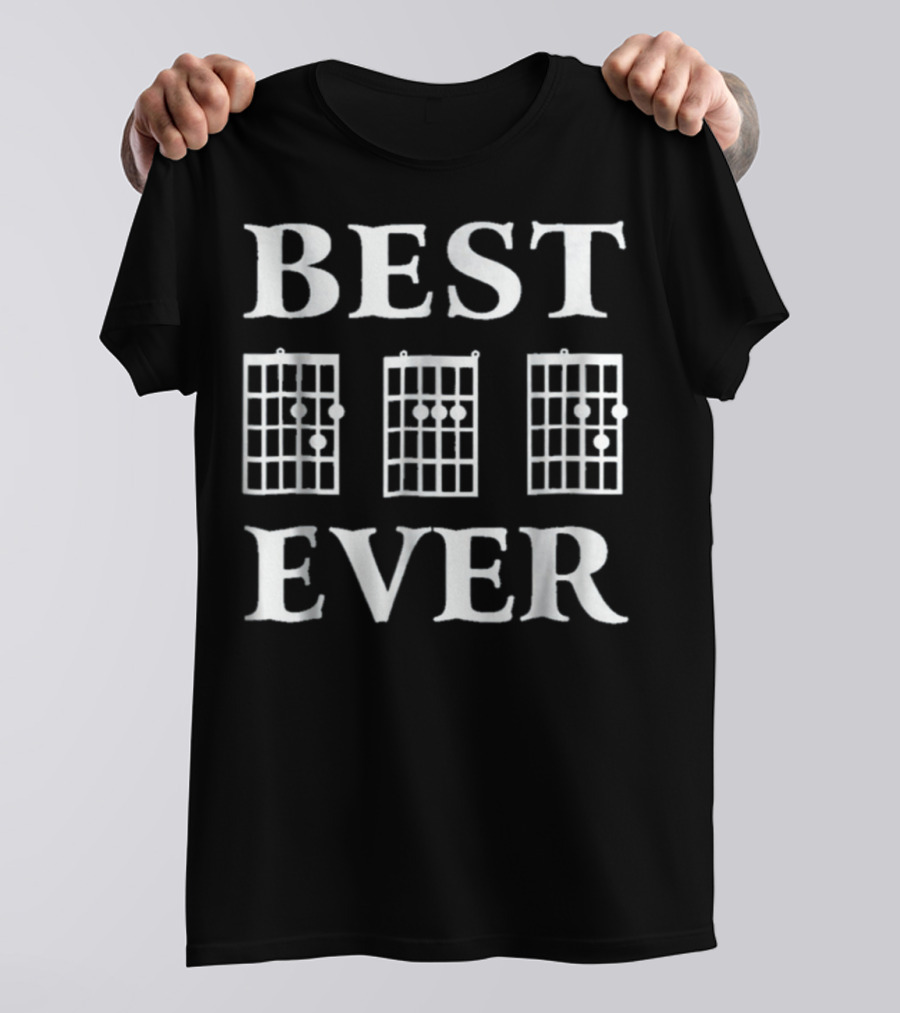 BEST EVER Guitar Chord Diagrams T-Shirt