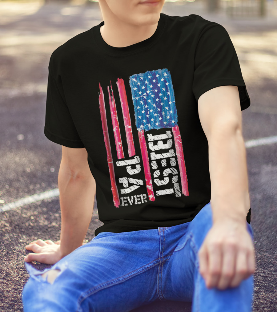 Best Pa Ever Distressed American Flag 93 T-Shirt