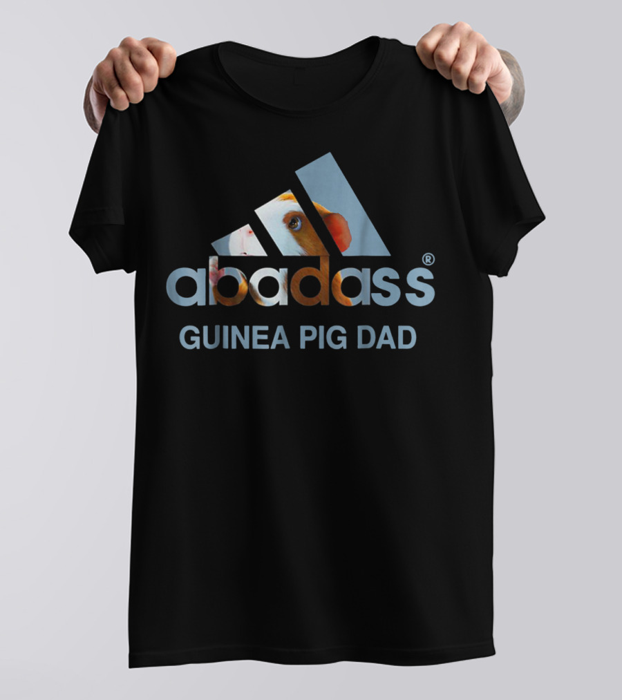 Abadass Guinea Pig Dad Guinea Pig Dad T-Shirt