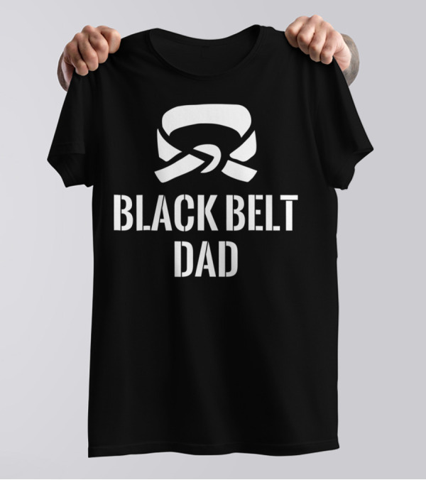 Black Belt Dad Karate T-Shirt