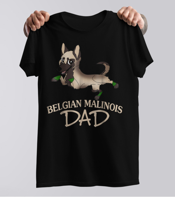 Belgian Malinois Dad T-Shirt