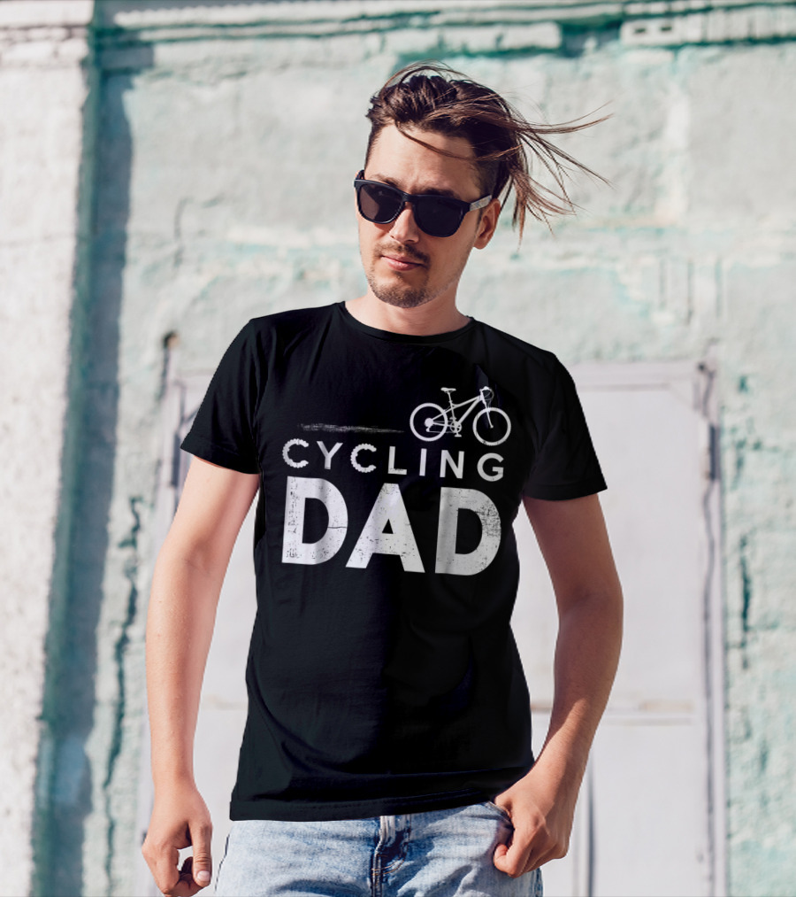 Cycling Dad Bike T-Shirt