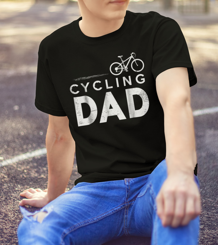 Cycling Dad Bike T-Shirt