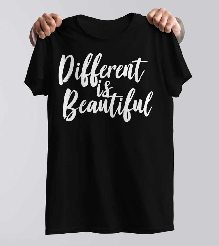 Autism Awareness Month Different Is Beautiful T-Shirt