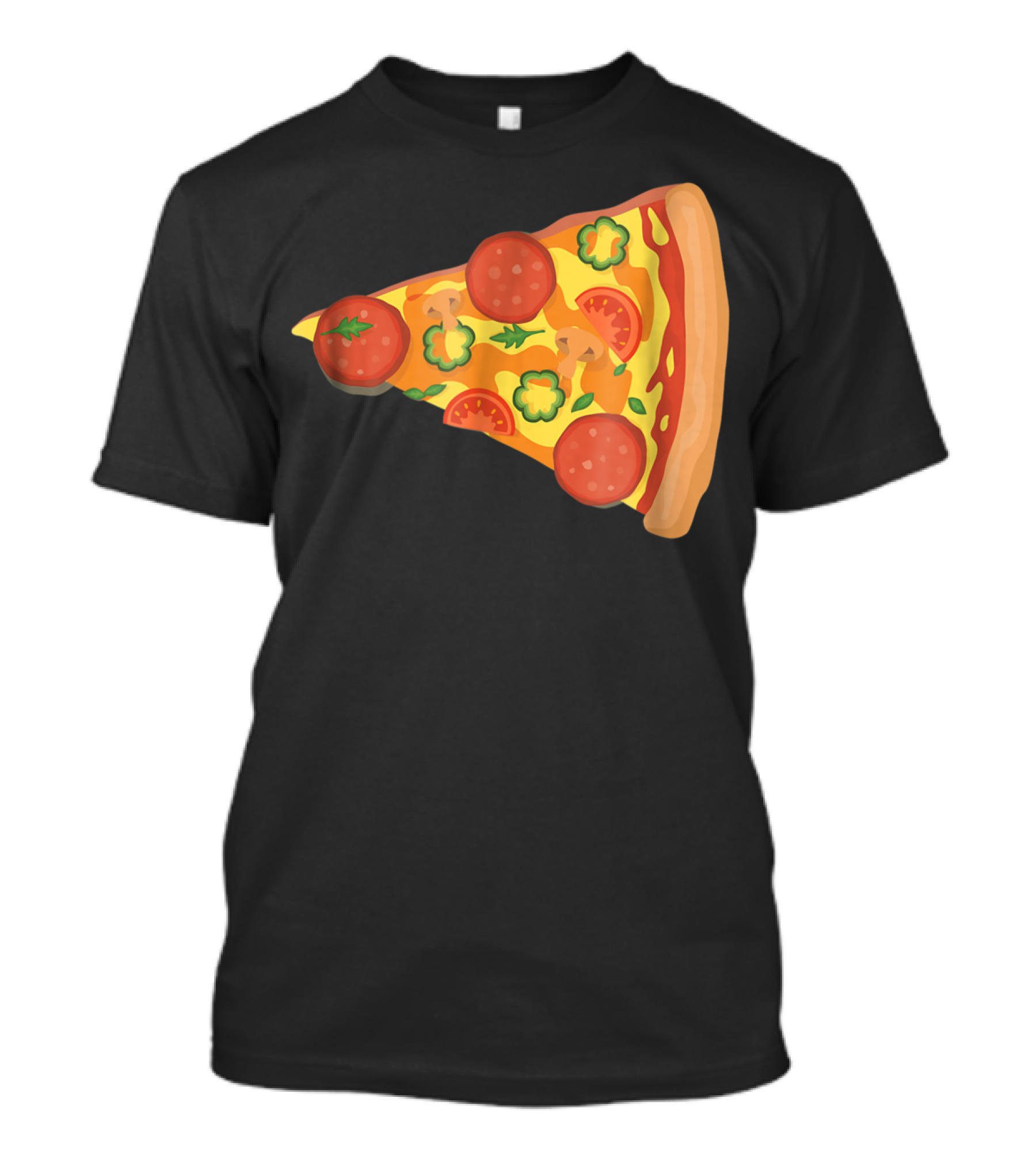 Dad Son Pizza Piece Funny Matching Family 73 Pepperoni Slice T-Shirt