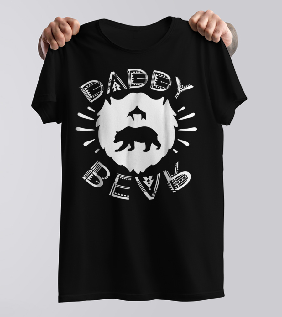 Daddy Bear Funny Papa Mama Dad Vacation Camping Bear T-Shirt