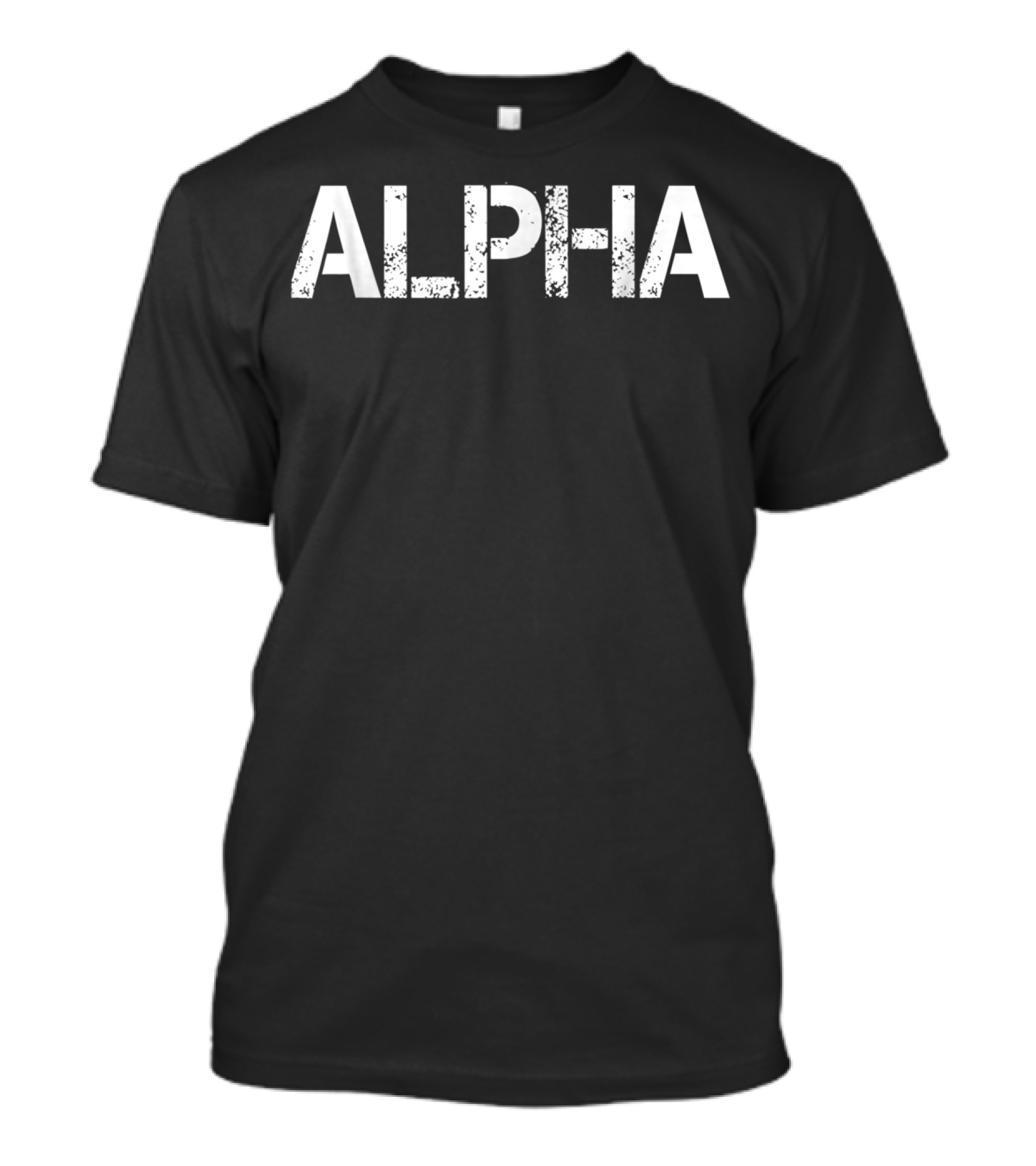 Alpha Family Halloween Costumes For Four People T-Shirt