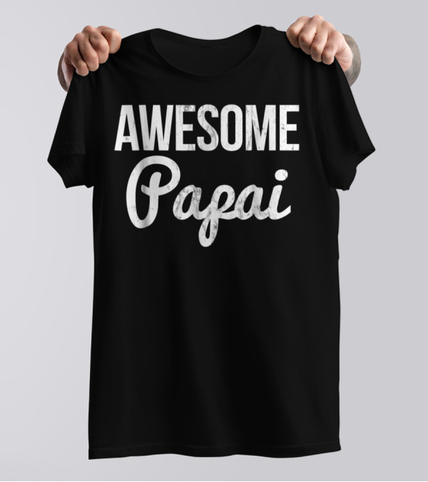 Awesome Papai Brazilian Dad T-Shirt