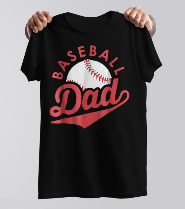 Baseball Dad Funny Softball T-Shirt
